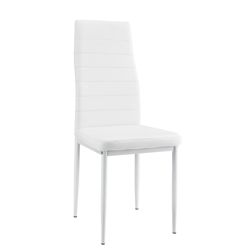 Maßskizze Esszimmerstuhl 6er Set Wohnzimmer Esszimmer en.casa