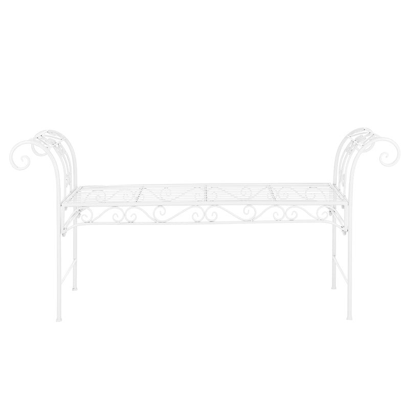 Maßskizze Gartenbank Cossila 70x147x46 cm versch. Farben en.casa