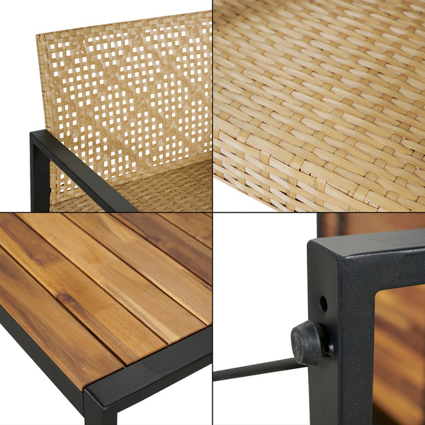 Gartenmöbelset Calciano 4-tlg. [casa.pro]