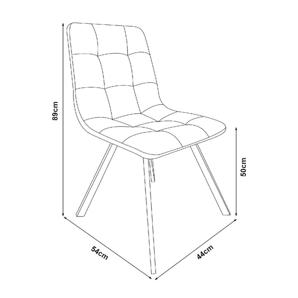 Essgruppe Hemnes 5-teilig Eicheoptik/Dunkelgrau [en.casa]