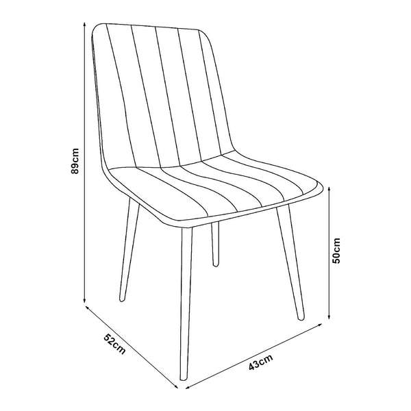 Essgruppe Hemnes 5-teilig Eicheoptik/Beige [en.casa]