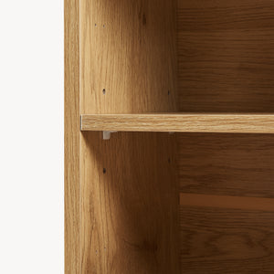 Hängeschrank Ferrersp 50x45x24 cm Eicheoptik/Sandfarben [en.casa]