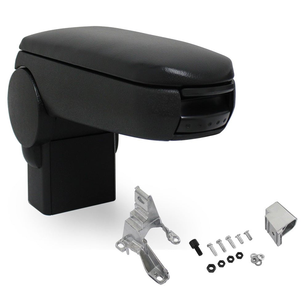 Mittelarmlehne VW Bora IV Beetle mit Staufach Kunstleder Schwarz pro.tec - premiumXL