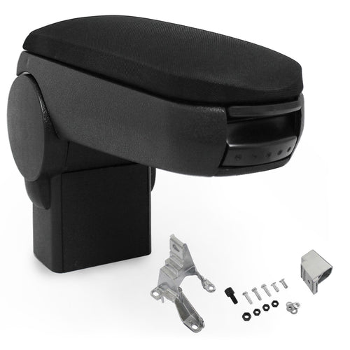 Mittelarmlehne VW Golf IV, Bora, Beetle Schwarz mit Staufach [pro.tec] - premiumXL