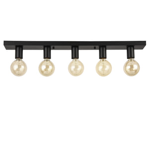 Deckenleuchte Korinth 5-Flammig Rund Metall E27 lux.pro