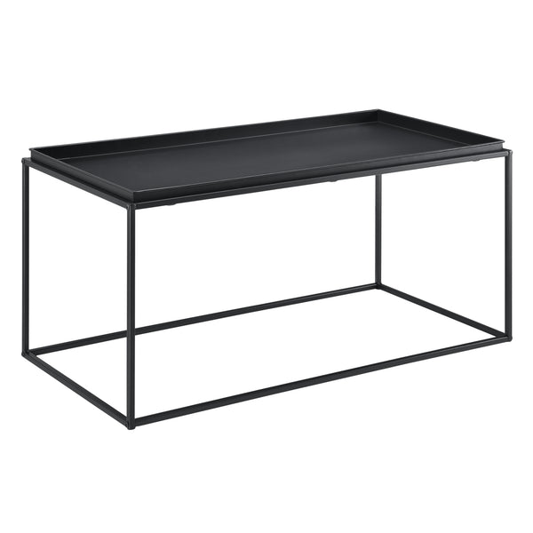 Couchtisch Nyker 47x100x50 cm Industriedesign Schwarz en.casa