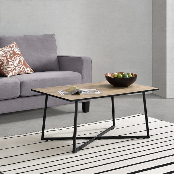 Couchtisch Uddevalla 100x60x47cm Eicheoptik [en.casa]