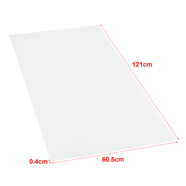 Hohlkammerstegplatten Otterlo 14er Set Polycarbonat 10,25 m² [pro.tec]