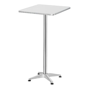 Bar- und Bistrotisch Järpen Höhenverstellbar Quadratisch [en.casa]