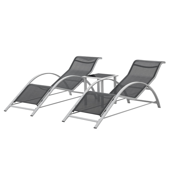 Gartenmöbelset Binetto 3tlg. [en.casa]