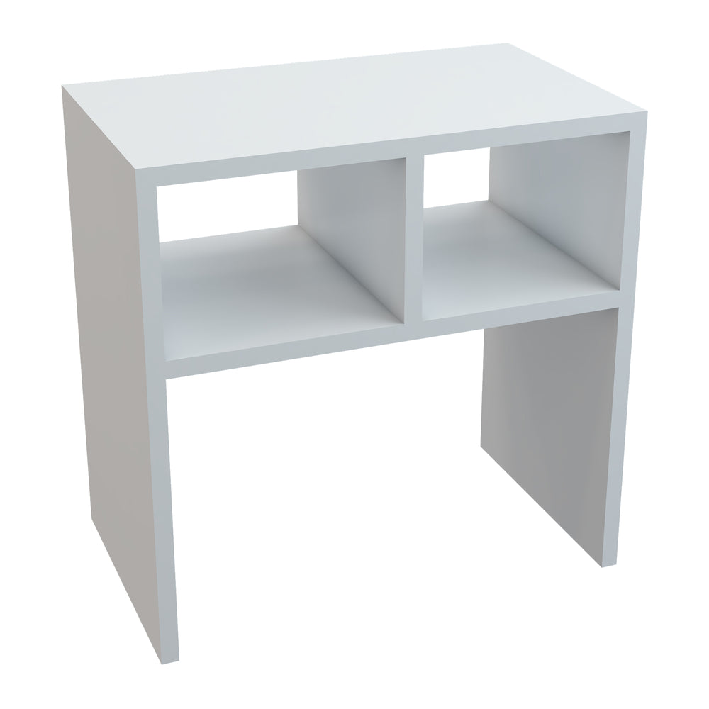 Beistelltisch Ravnsborg 50x50x30 cm Weiß [en.casa] - premiumXL