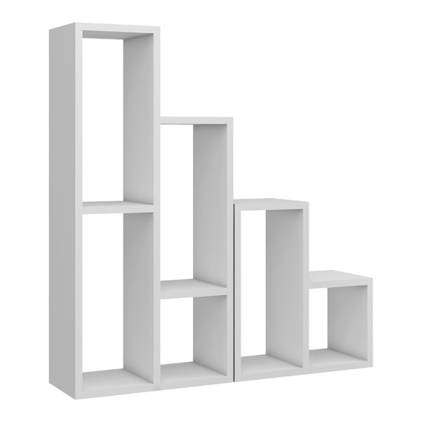 Standregal Ringkøbing im 2er Set Weiß [en.casa]