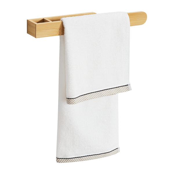 Wand-Handtuchhalter Tønsberg Bambus [en.casa]