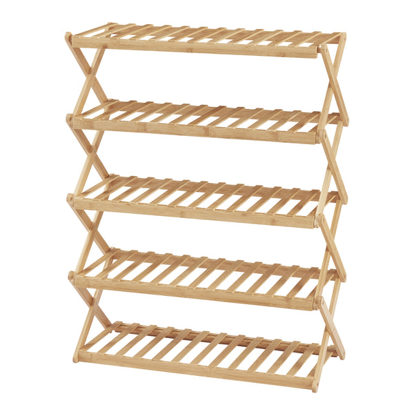 Faltbares Schuhregal Fitzbek [en.casa]
