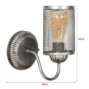 Wandleuchte Painswick Silber [lux.pro]