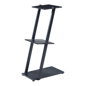 Standregal Rollag 72x40x25cm aus Metall Schwarz [en.casa]