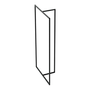 Garderobenständer Hurdal 160x80x32cm Schwarz [en.casa]