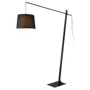 Stehlampe Nesna Schwarz [lux.pro]