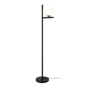Stehlampe Aberdaron Schwarz / Weiß [lux.pro]