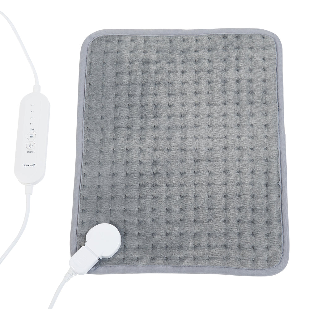 Elektrisches Heizkissen Bella 80W 40x30cm Grau [en.casa]