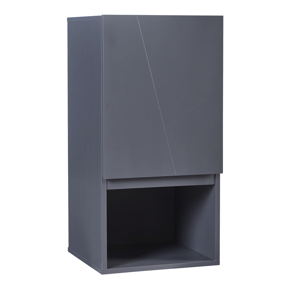 Hängeschrank Overath 30x30x60 cm Grau [en.casa] - premiumXL