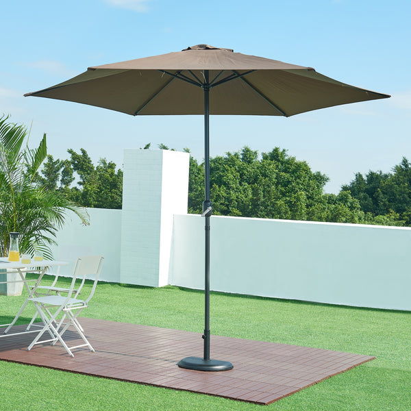 Sonnenschirmständer Bisenti Beton 45x29x4,5 cm Schwarz 10 kg [casa.pro]
