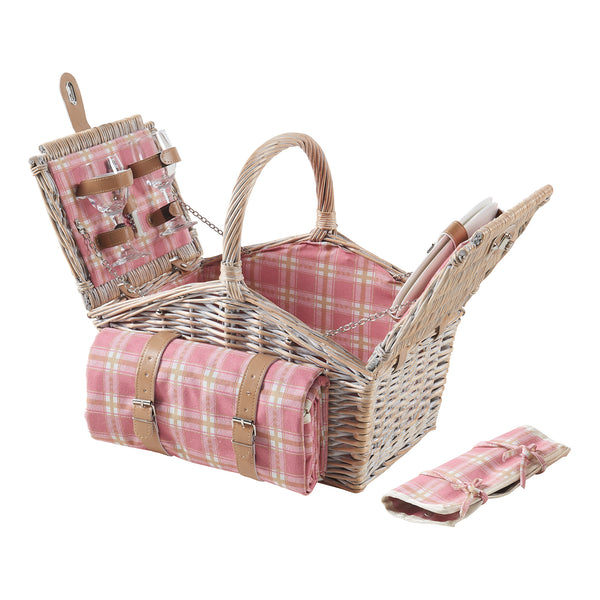 Picknickkorb Bucchianico für 2 Personen Komplettset [casa.pro]