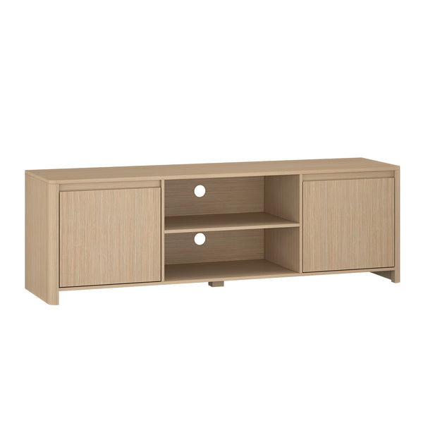 Fernsehschrank Takranmaa 150x40x50 cm Eicheoptik [en.casa]