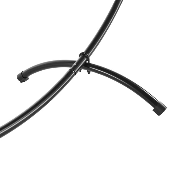 Gestell Hängematte 290 cm Schwarz Universell casa.pro