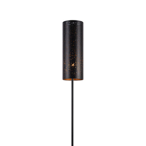 Stehleuchte 142cm Stehlampe Standleuchte Stand Lampe Metall Schwarz [lux.pro]