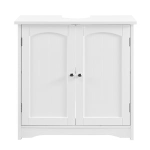 Waschbeckenunterschrank Weiß 60x60x30cm en.casa