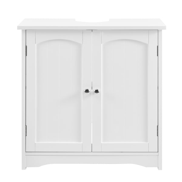 Waschbeckenunterschrank Weiß 60x60x30cm en.casa