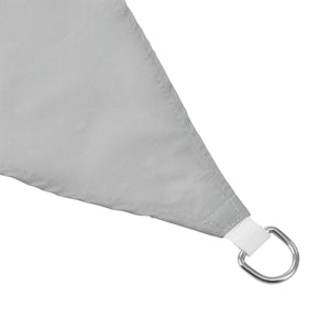 Sonnensegel Rechteckig 300x500 cm Hellgrau en.casa