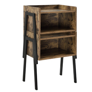 Nachttisch Andernach 52x42x35 cm Holzfarben en.casa