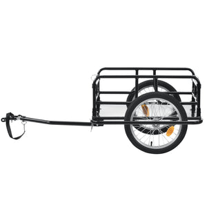 Fahrradanhänger 130x72x49 cm Max 40 kg Seitlicher Aufprallschutz pro.tec