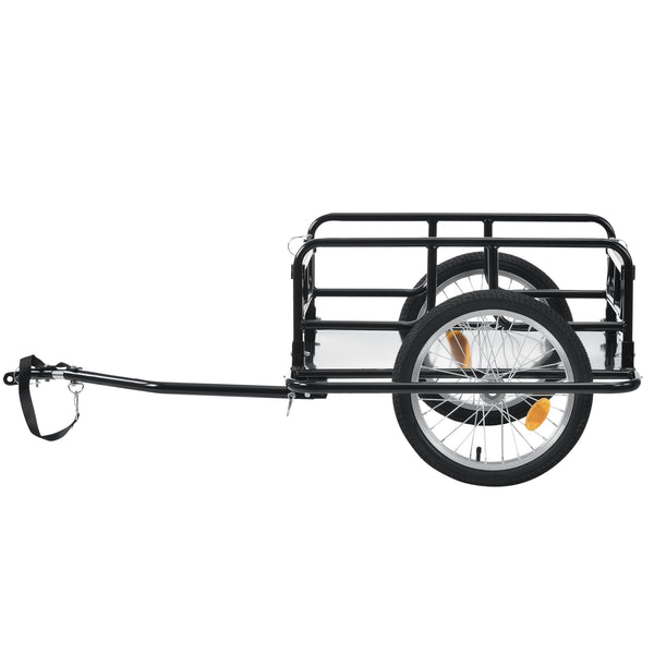 Fahrradanhänger 130x72x49 cm Max 40 kg Seitlicher Aufprallschutz pro.tec