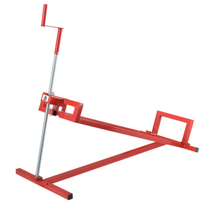 Rasentraktorheber Max 300 kg Stahl Rot pro.tec