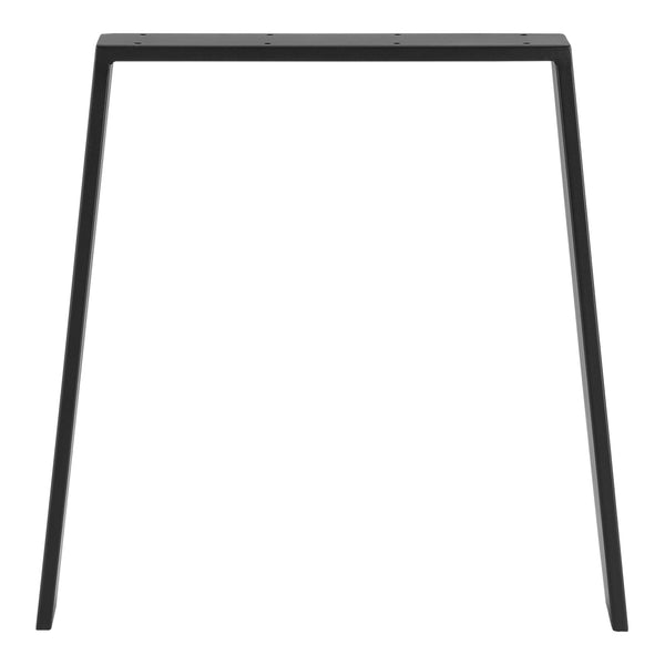 Tischgestell Kraftisried 2er Set 55/70x72cm Stahl Schwarz [en.casa]