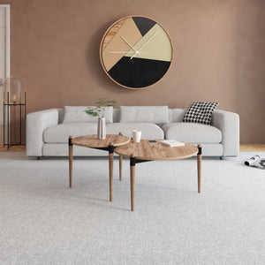 Couchtisch Kristinestad mit 2 Tischplatten Natur [en.casa]