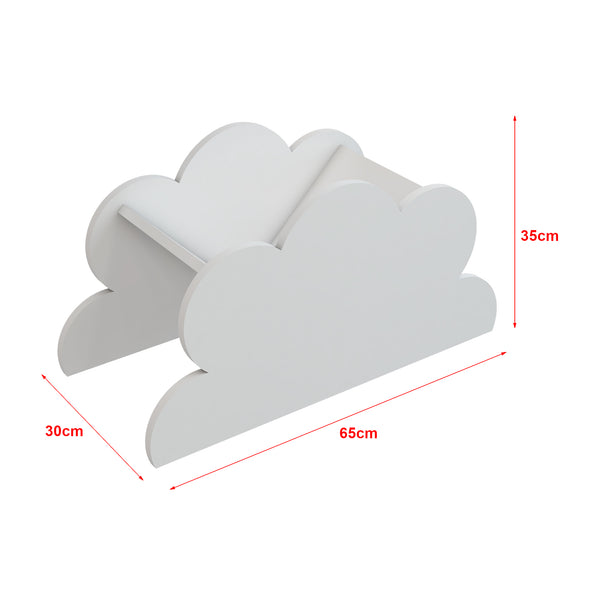 Kinder-Standregal Hvalsø in Wolkenform [en.casa]