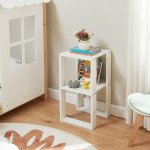 Beistelltisch Thyholm 55x30x30 cm Weiß [en.casa]