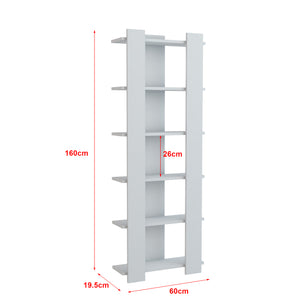 Standregal Præstø Weiß [en.casa]