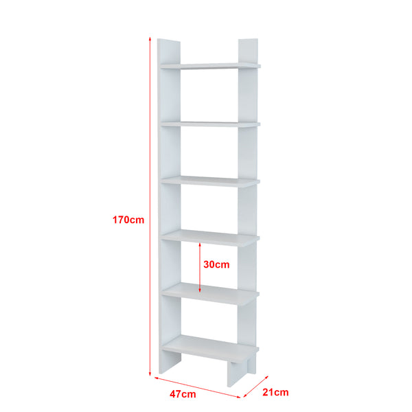 Standregal Midtdjurs Weiß [en.casa]
