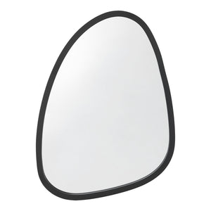 Wandspiegel Grottole schwarz, matt 62x50cm [en.casa]