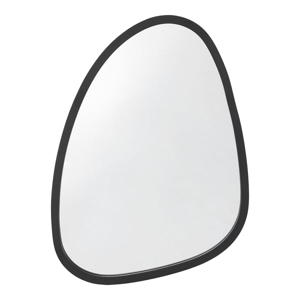 Wandspiegel Grottole schwarz, matt 62x50cm [en.casa]