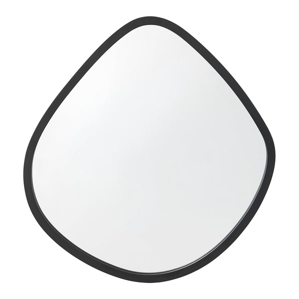 Wandspiegel Galatone schwarz, matt 64x60cm [en.casa]