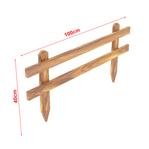 Gartenzaunset Krölpa 100x40cm [en.casa]