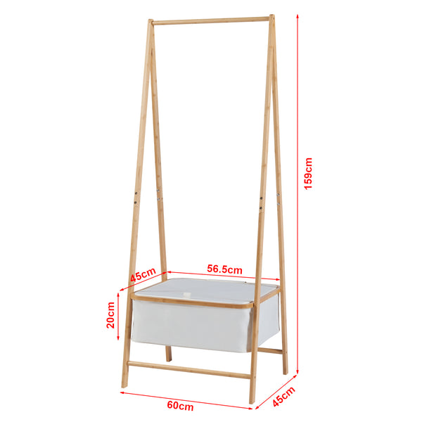Garderobenständer Iitti Bambus [en.casa]