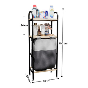 Wäscheregal Pello 100x39x22 cm [en.casa]