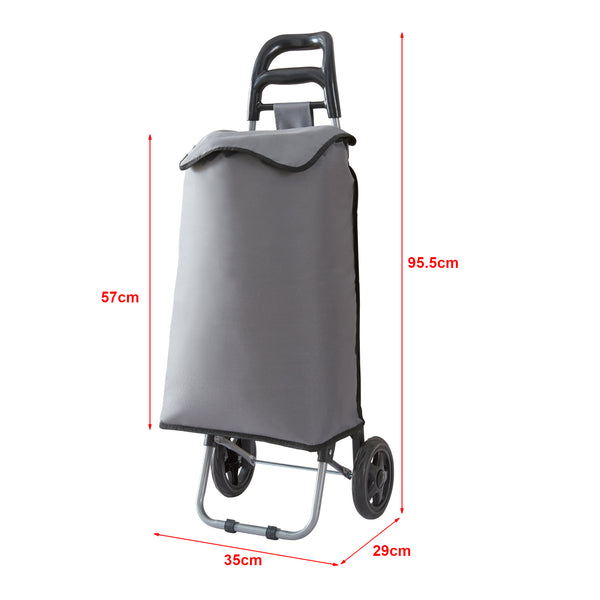 Klappbarer Einkaufstrolley Aaby 36 L [en.casa]